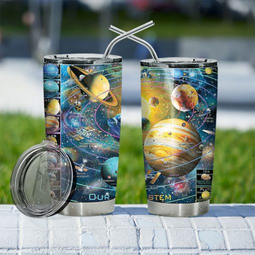 Gearhumans 3D Our Solar System Custom Tumbler - Image 7