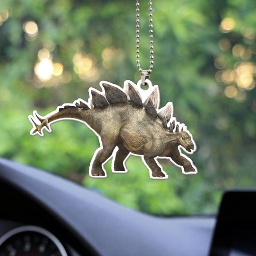 Gearhumans 3D Stegosaurus Dinosaur Custom Car Hanging