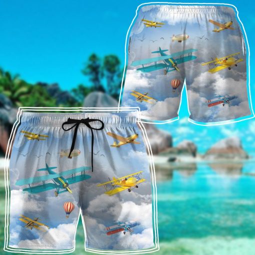 Gearhumans 3D Aerobatic Planes Custom Hawaii Shirt 12 Gearhumans 3D Aerobatic Planes Custom Hawaii Shirt - Image 12