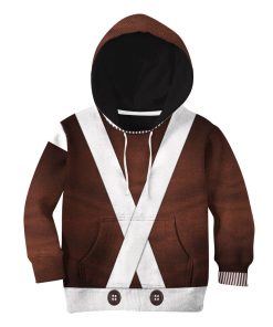 Gearhumans 3D Willy Wonka Oompa Loompa Custom Kid Tshirt Hoodie Apparel