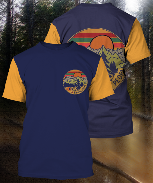 Gearhumans I Hate People - Camping - 3D All Over Printed Shirt - Image 3
