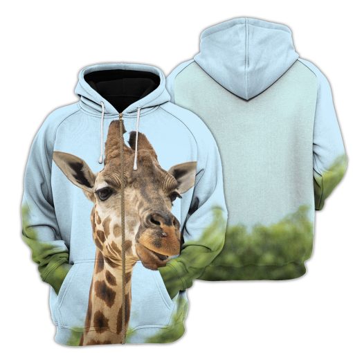 Gearhumans Giraffe - 3D All Over Printed Shirt - Image 4