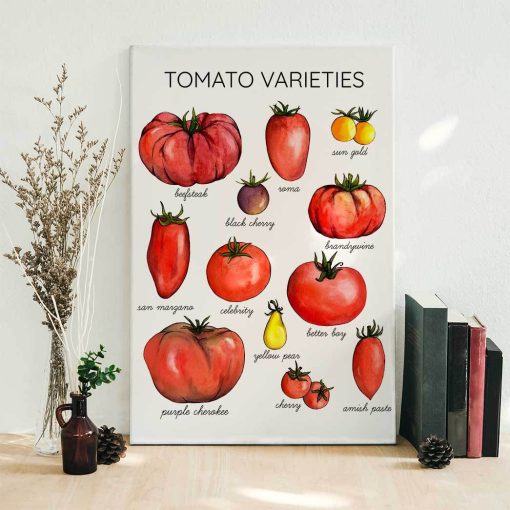 Gearhumans Tomato Varieties Canvas 5 Gearhumans Tomato Varieties Canvas - Image 5
