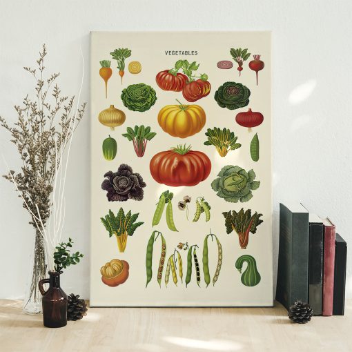 Gearhumans 3D Vegetables Canvas