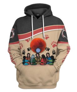 Gearhumans 3D Native Custom Tshirt Hoodie Apparel