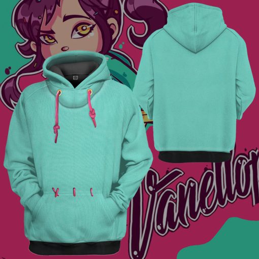 Gearhumans Gearhuman 3D Vanellope Von Schweetz Costume Custom Tshirt Hoodie Apparel