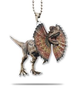 Gearhumans 3D Dilophosaurus Dinosaur Custom Car Hanging