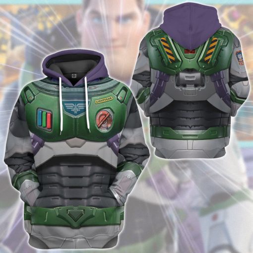 Gearhumans 3D Lightyear Custom Hoodie Tshirt Apparel