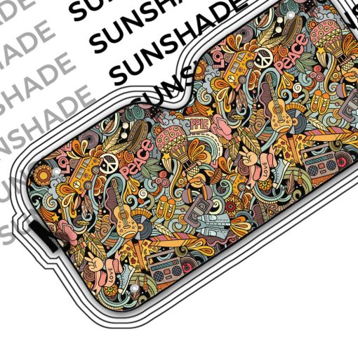 Gearhumans 3D Hippie Sunshade - Image 4