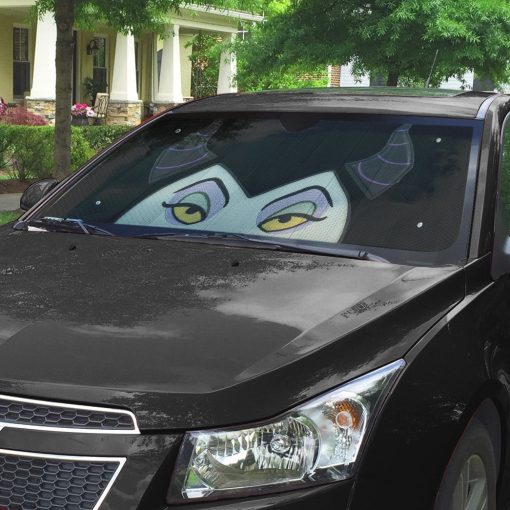 Gearhuman 3D Maleficent Custom Car Auto Sunshade - Image 7
