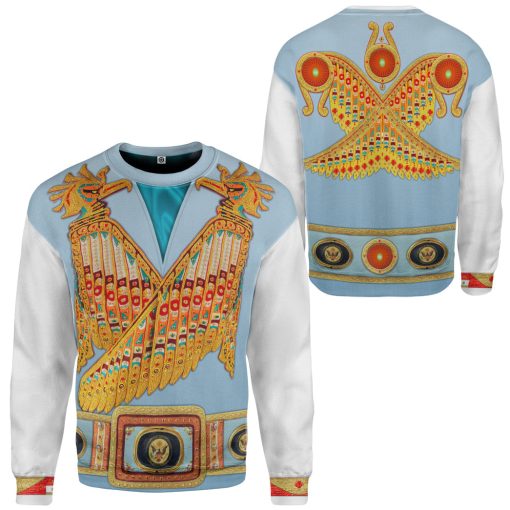 Gearhumans 3D ELV PRL Prehistoric Bird Jumpsuit Custom Tshirt Hoodie Apparel - Image 6