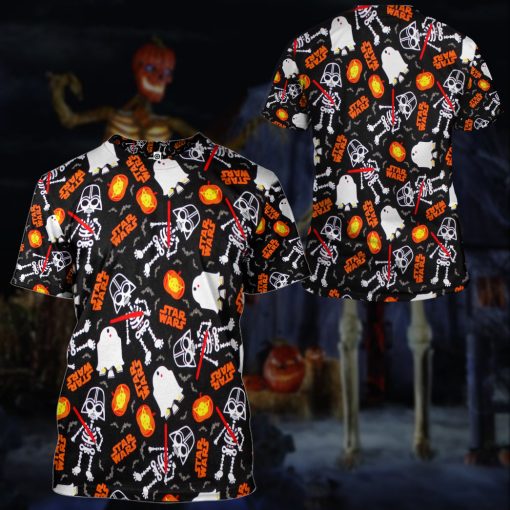 Gearhumans 3D SW Halloween Trick Or Treat Custom Tshirt Hoodie Apparel