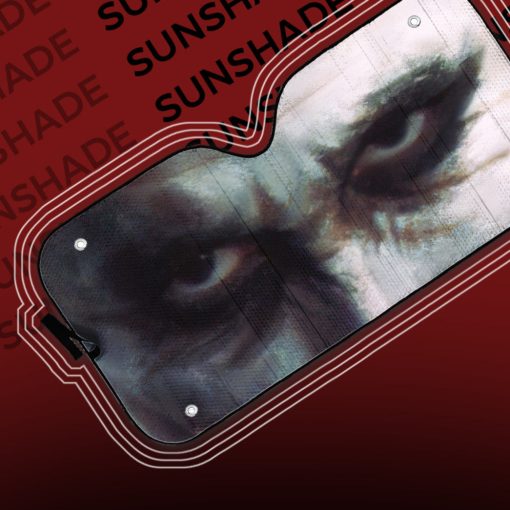 Gearhumans 3D I Am The Joker Custom Car Auto Sunshade - Image 7