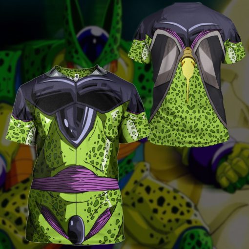 Gearhumans 3D Cell Dragon Ball Custom Tshirt Hoodie Apparel 10 Gearhumans 3D Cell Dragon Ball Custom Tshirt Hoodie Apparel - Image 10