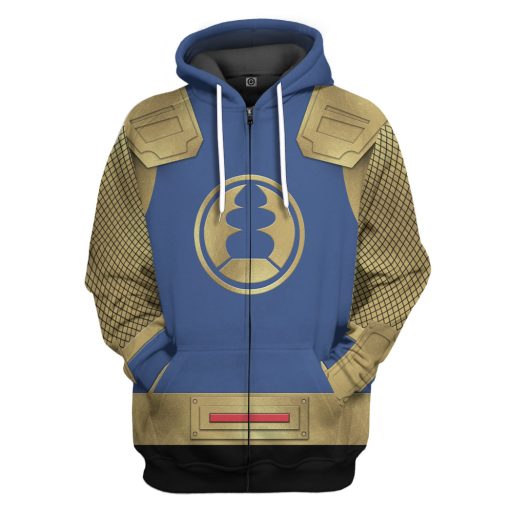 Gearhumans 3D The Navy Thunder Rangers Ninja Storm Custom Tshirt Hoodie Apparel - Image 4