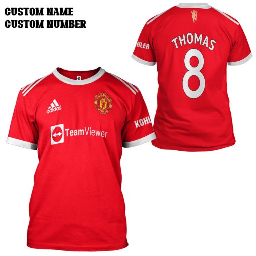 Gearhumans 3D MU CR7 Jersey Custom Name Custom Number Tshirt Hoodie Apparel