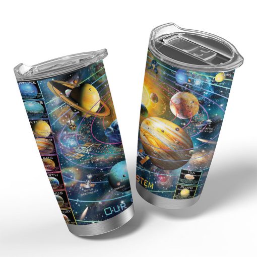 Gearhumans 3D Our Solar System Custom Tumbler - Image 4