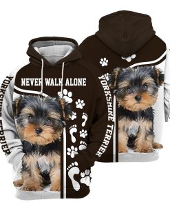 Gearhumans Yorkshire Terrier - 3D All Over Printed Shirt