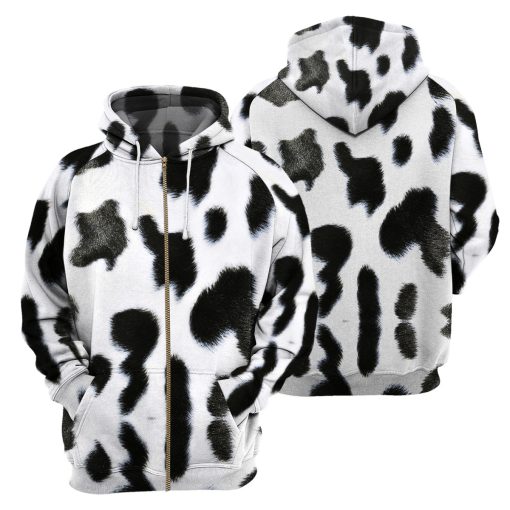 Gearhumans Dairy Cow - 3D All Over Printed Shirt