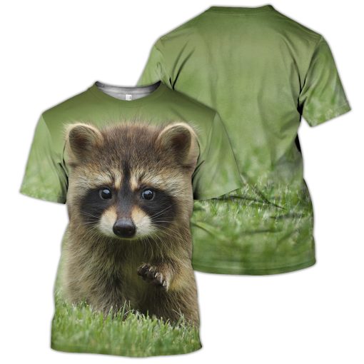 Gearhumans Raccoon - 3D All Over Printed Shirt