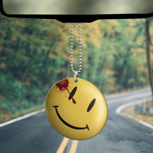 Gearhumans 3D Smiley Face Car Hanging