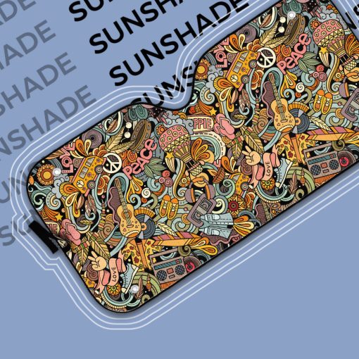 Gearhumans 3D Hippie Sunshade - Image 6