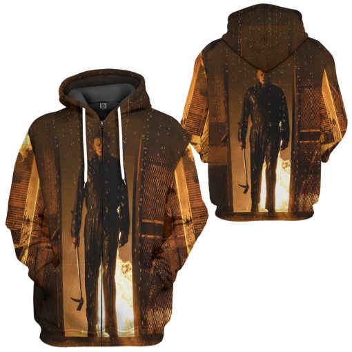 Gearhumans 3D Halloween Kills Michael Myers Custom Tshirt Hoodie Apparel - Image 8