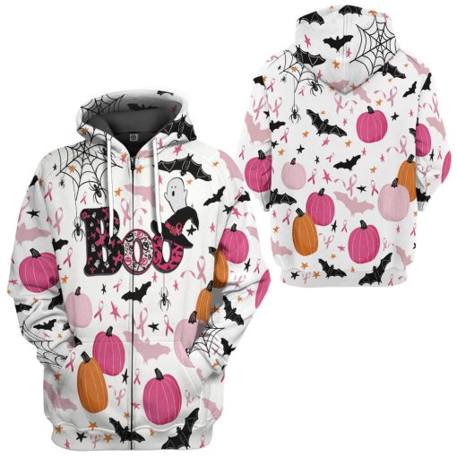Gearhumans 3D Halloween Boo Custom Tshirt Hoodie Apparel - Image 8