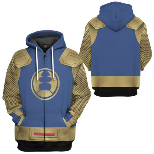 Gearhumans 3D The Navy Thunder Rangers Ninja Storm Custom Tshirt Hoodie Apparel - Image 8