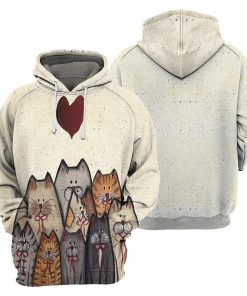 Gearhumans Cat - 3D All Over Printed Shirt