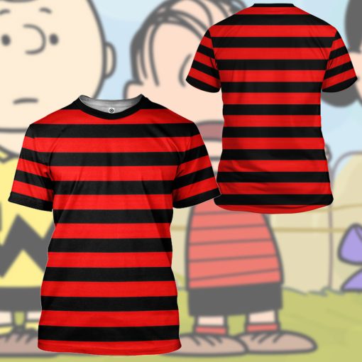 Gearhumans 3D PEANUTS Gang Linus Custom Hoodie Tshirt Apparel - Image 9