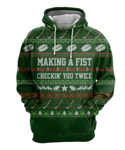 Gearhumans Hockey Christmas - 3D All Over Printed Shirt