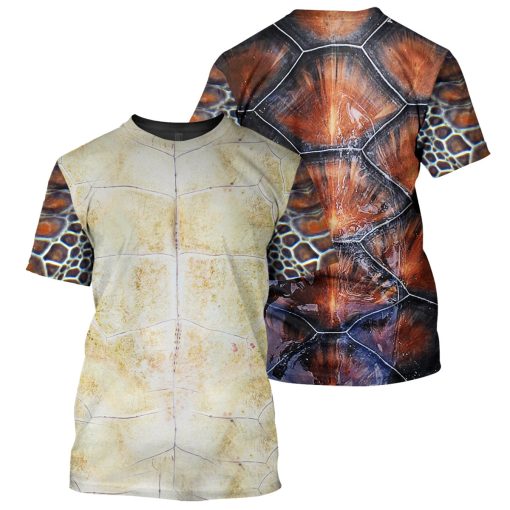 Gearhumans Sea Turtle - 3D All Over Printed Shirt - Image 3