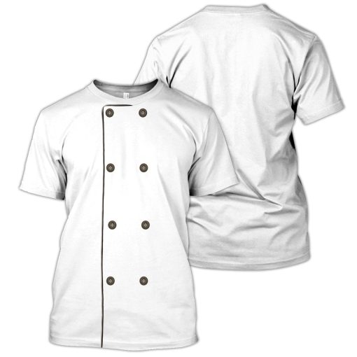 Gearhumans Chef Costume - 3D All Over Printed Shirt - Image 3