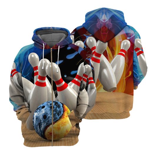 Gearhumans Bowling - 3D All Over Printed Shirt - Image 4
