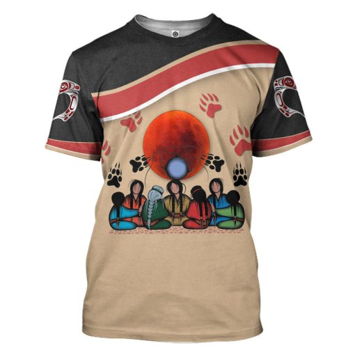 Gearhumans 3D Native Custom Tshirt Hoodie Apparel - Image 3