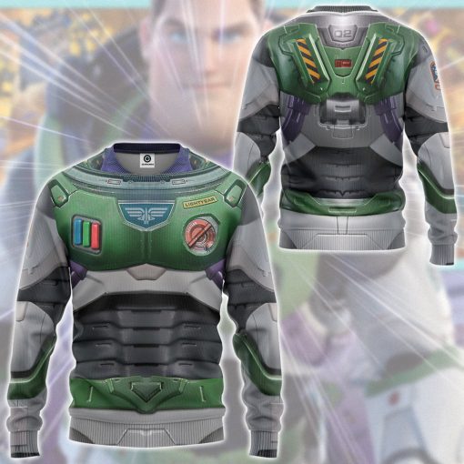 Gearhumans 3D Lightyear Custom Hoodie Tshirt Apparel