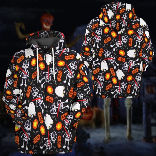Gearhumans 3D SW Halloween Trick Or Treat Custom Tshirt Hoodie Apparel