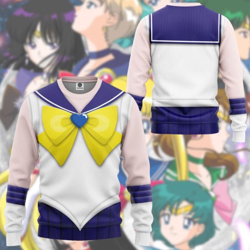 Gearhumans 3D Sailor Uranus Custom Tshirt Hoodie Apparel - Image 9