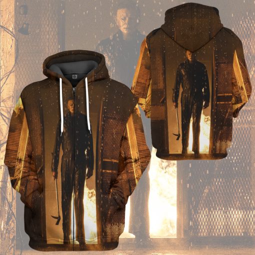 Gearhumans 3D Halloween Kills Michael Myers Custom Tshirt Hoodie Apparel - Image 10