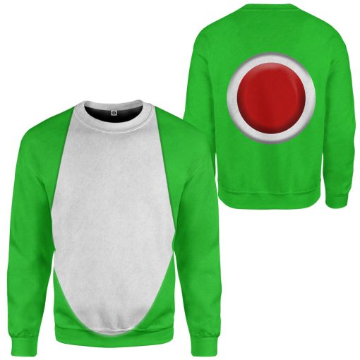 Gearhumans 3D Yoshi Custom Hoodie Tshirt Apparel - Image 6