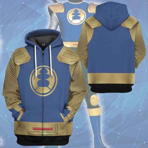 Gearhumans 3D The Navy Thunder Rangers Ninja Storm Custom Tshirt Hoodie Apparel - Image 11