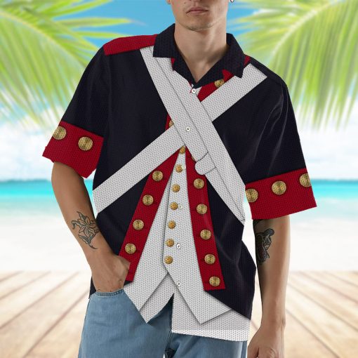 Gearhumans 3D Custom Continental Army Hawaii Shirt