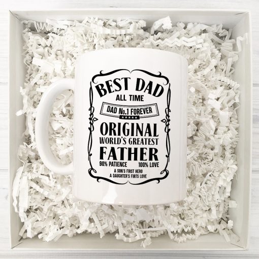Gearhumans 3D Best Dad All Time Mug - Image 3