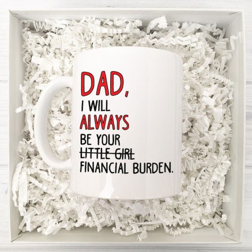 Gearhumans Dads Financial Burden 3D Mug - Image 4