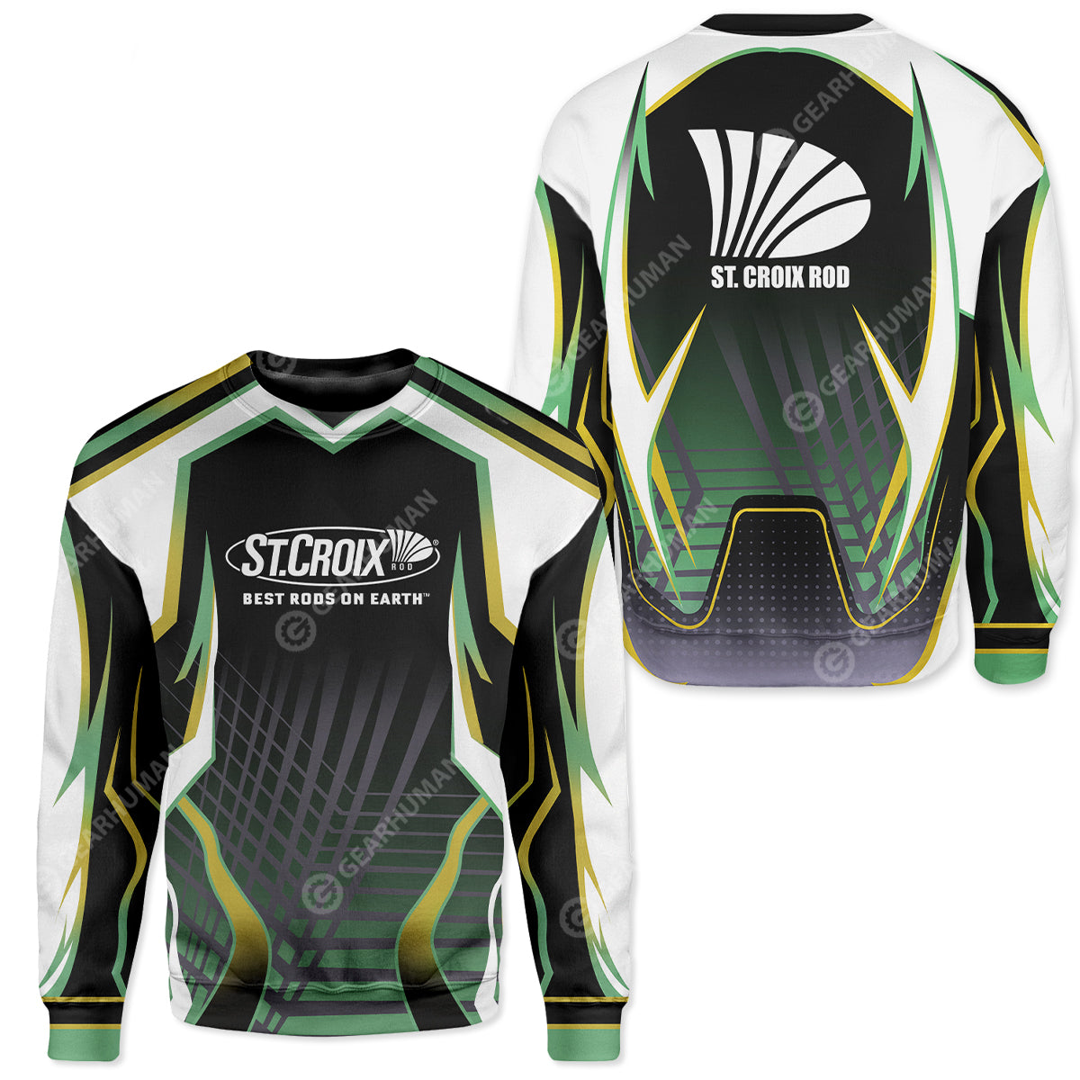 Gearhumans Custom T-shirt - Hoodies St. Croix Apparel 2 Gearhumans Custom T-shirt - Hoodies St. Croix Apparel - Image 2