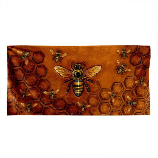Gearhumans 3D Bee Beach Towel