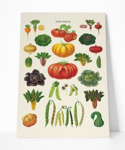 Gearhumans 3D Vegetables Canvas