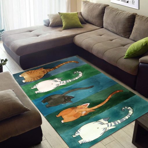 Gearhumans FIVE CATS RUG - Image 2
