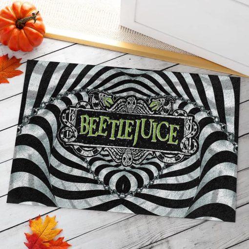 Gearhumans 3D Beetlejuice Custom Doormat - Image 6